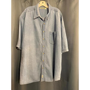Big and Tall Cactus Clothing‎ 3XLT S/S Denim Shirt